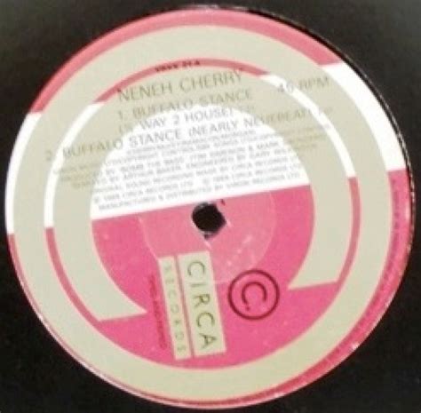 Neneh Cherry Buffalo Stance Remix (Half Way To House) 12 Inch | Buy ...