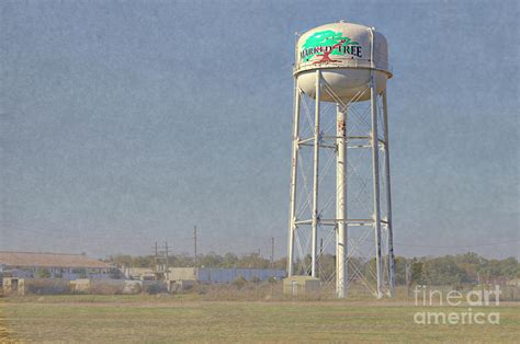 Marked Tree Water Tower Photograph by Larry Braun