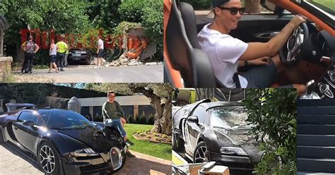 Cristiano Ronaldo’s bodyguard crashed his $2M Bugatti Veyron into a ...