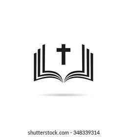 Open Bible Logo Design - WoodsLima