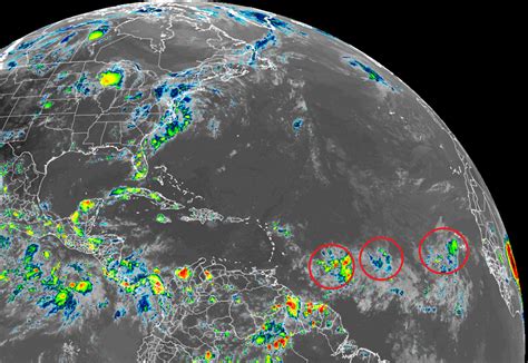 Hurricane Center Watching as Tropical Atlantic Perks Up