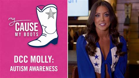 My Cause, My Boots: DCC Molly, Autism Awareness | Dallas Cowboys 2018 ...