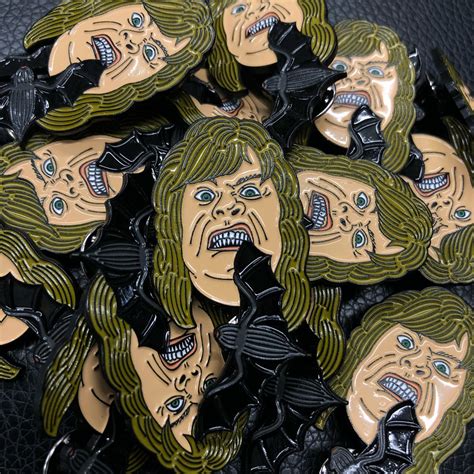 OZZY bat pin / WHO, ME?! NOVELTY CO.