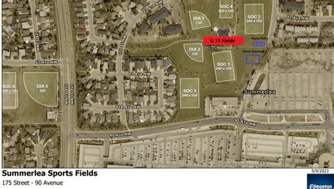 Field Maps | Warriors Invitational Tournament