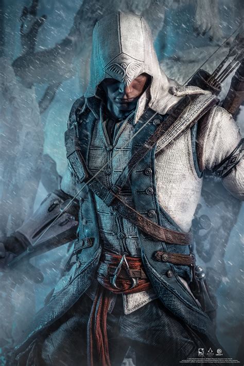 Connor Kenway Joins The PureArts 'Assassin's Creed' Statue Series