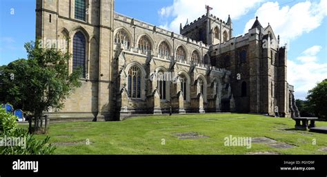 The exterior of Ripon Cathedral Stock Photo - Alamy