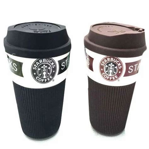 Black, Brown Plastic Starbucks Coffee Mug for Office at Rs 150/piece in ...