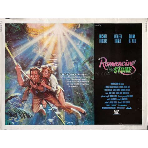 Romancing The Stone Poster