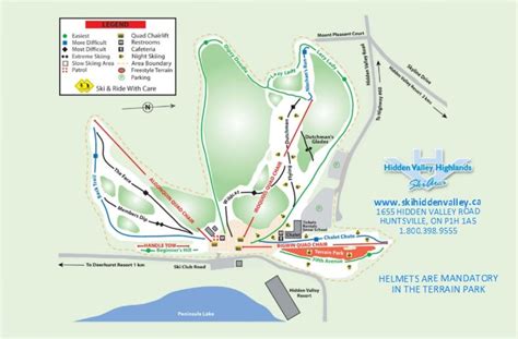 Hidden Valley Highlands Trail Map | Liftopia