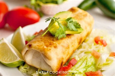 15-Minute Chimichanga Recipe: Use Your Leftovers! Shelf Cooking