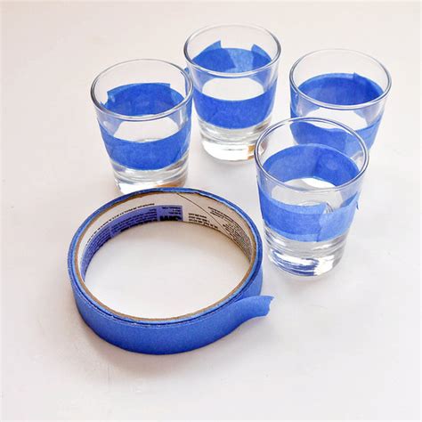 DIY Dipped Shot Glasses | POPSUGAR Smart Living