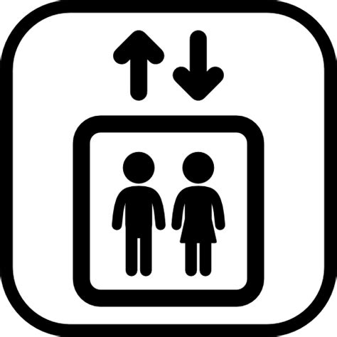 Lift sign icon