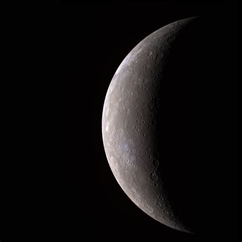 Mercury's Crust Thinner Than Previous Estimate: Just 16 Miles Deep ...