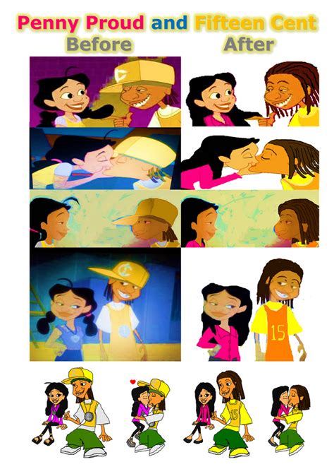 Penny Proud and Fifteen Cent Before and After by 9029561 on DeviantArt