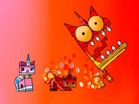 Unikitty RAGE!!! by Paleodraw on DeviantArt