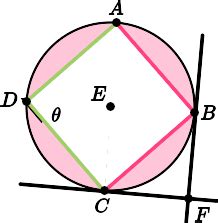 Cyclic Quadrilateral - GCSE Maths - Steps, Examples & Worksheet