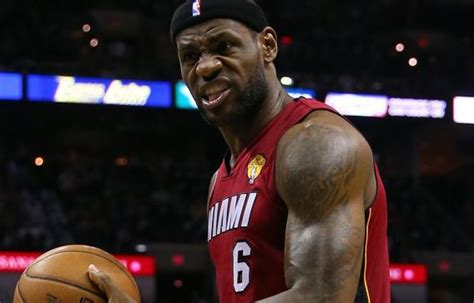 LeBron James angry face: Why do athletes look so mad when they do ...