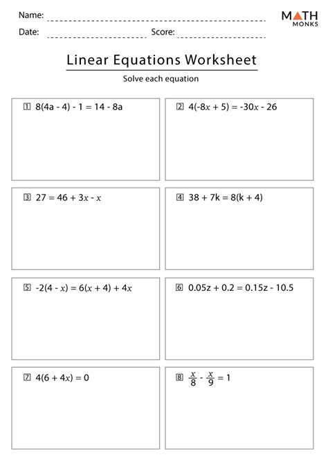 Systems Of Linear Equations In Three Variables Worksheet Pdf - Diy Projects