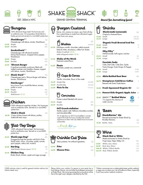 Shake Shack | Shake shack, Shake shack menu, Shakes