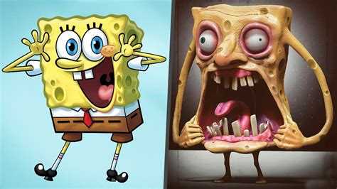 Spongebob in Real Life! All Characters - YouTube