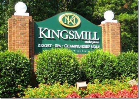 History of Kingsmill in Williamsburg VA — Mr Williamsburg