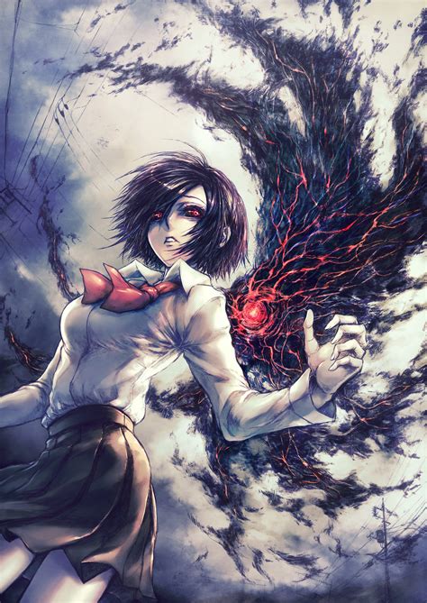 Tokyo Ghoul - Kirishima Touka by AZLL on DeviantArt