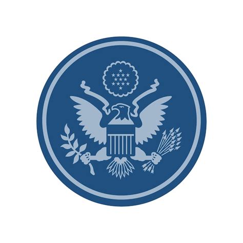 Premium Vector | Seal of the us department of state government ...