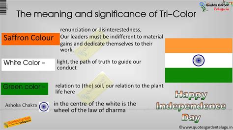 History about Indian national flag tri color information Significance ...