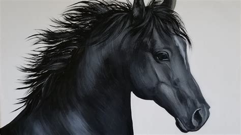 Acrylic Painting Of Horses - Best Painting Collection