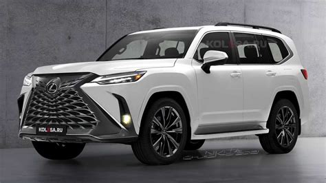 Next-Gen Lexus LX Rendered Imagining New SUV With Massive Grille ...