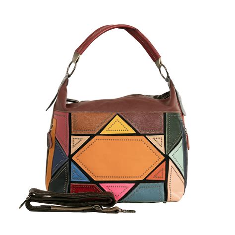 Morgan Leather Tote with Cross Body Strap - Sassy Duck