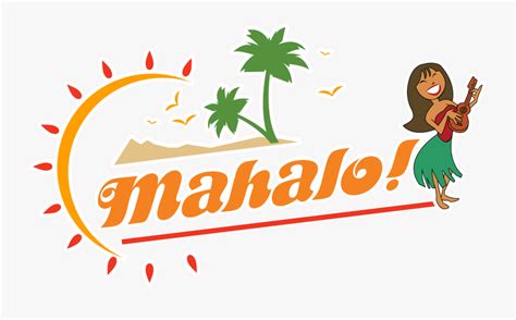 Mahalo Hawaii , Free Transparent Clipart - ClipartKey