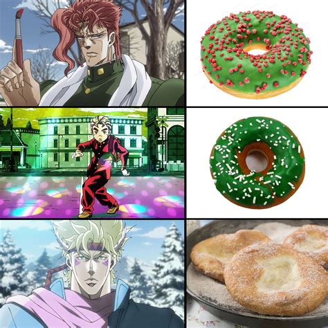 All this talk about Kakyoin and Koichi being donuts, but have you ever ...