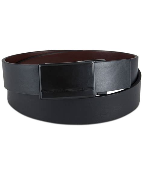 Alfani Men's Reversible Compression Buckle Belt, Created for Macy's ...