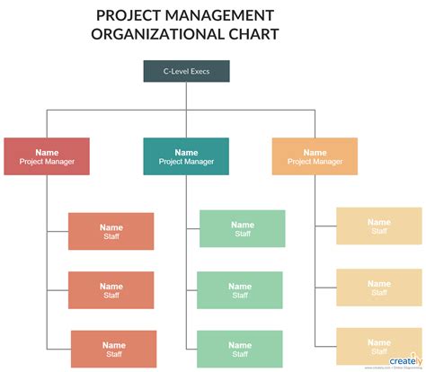 Project Management Organizational Structures - You can edit this ...