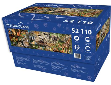 Puzzle 52110 Teile. Das erste Puzzle auf der Welt welches mehr als ...