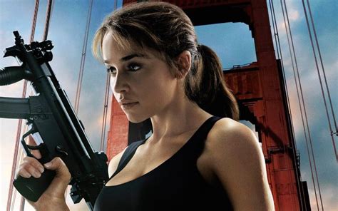 Emilia Clarke as Sarah Connor in Terminator Genisys 2015 #EmiliaClarke ...