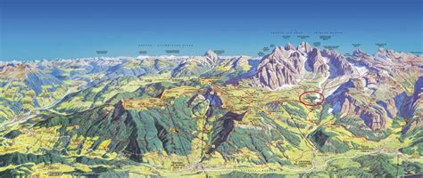 seceda hiking map - La Dolce Fit Vita