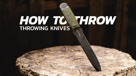 How to Throw Throwing Knives - Knife Life