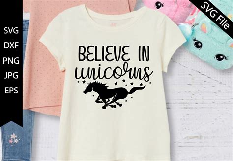 Believe in Unicorns Graphic by buycreativedesign · Creative Fabrica