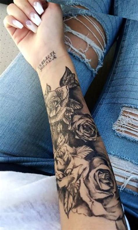 Get Half Sleeve Tattoo Ideas For Women Forearm Pics