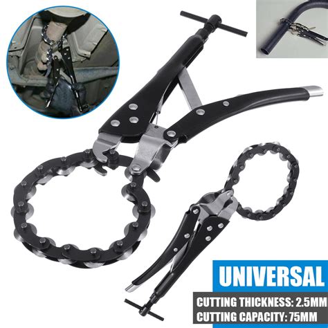 Heavy Duty Chain Pipe Cutter Chain Exhaust Pipe Cutter Tool Multi-Wheel ...