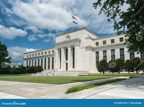 Federal Reserve Building HQ Washington DC Stock Photo - Image of ...