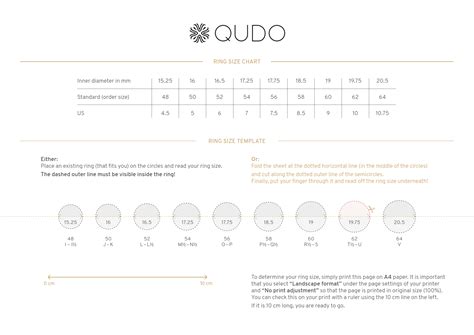 Ring Size Guide – QUDO USA