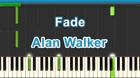 Fade Alan Walker | Piano Tutorial | Piano Roll - YouTube