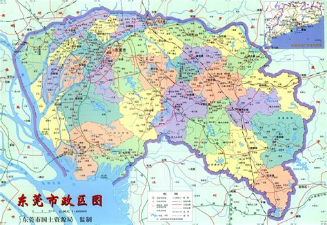 Dongguan China Map