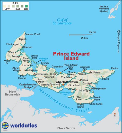 Large Map Of Pei