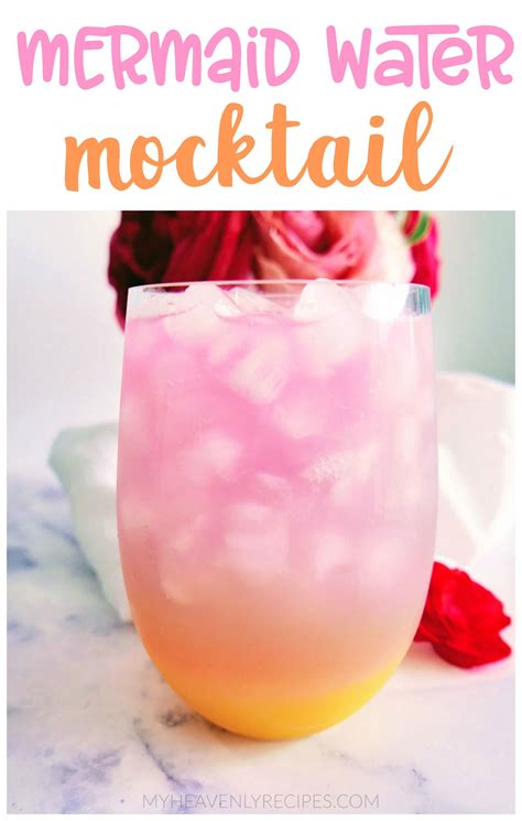 Mermaid Water Mocktail | Fun summer drinks, Mixed drinks alcohol ...