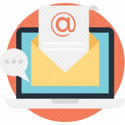 Arroba, email marketing, letter, message, sheet icon