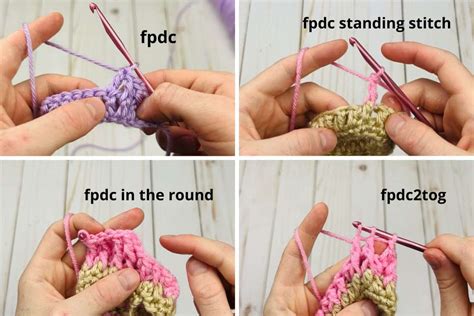 ULTIMATE Front Post Half Double Crochet Tutorial (Fphdc, Fphdc2tog ...